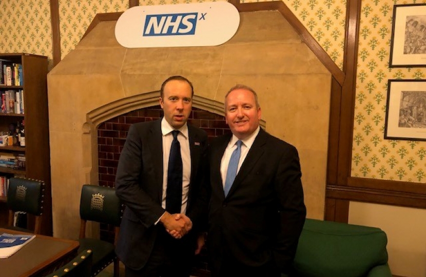 Mark Pritchard MP Matt Hancock - 05.10.2019