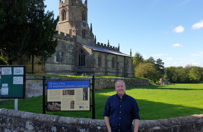 Mark Pritchard MP Tong Church