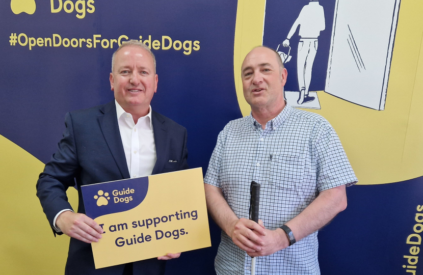 Mark Pritchard MP Guide Dogs UK