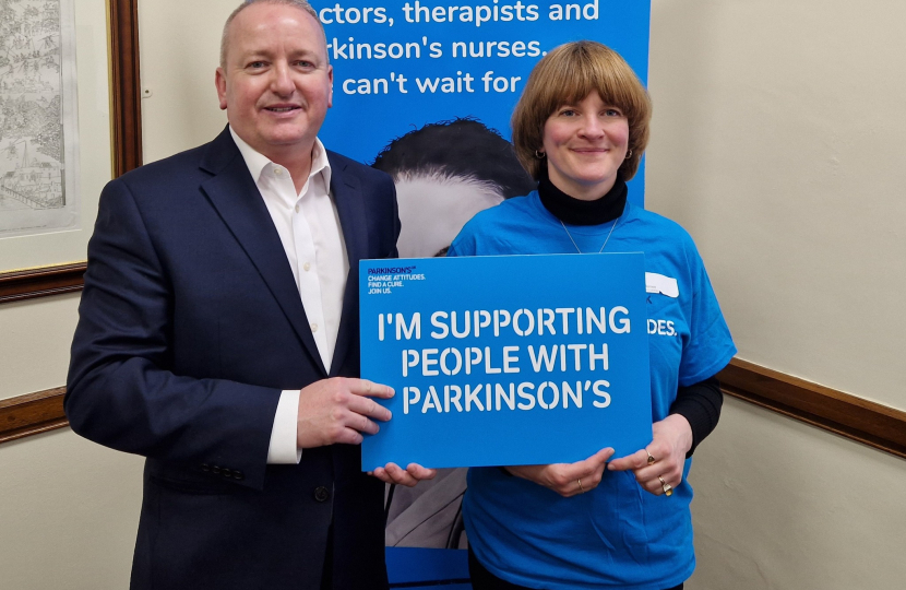 Mark Pritchard MP Parkinsons UK