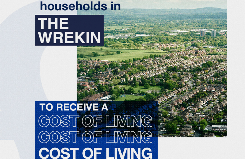 Cost of Living Payments Wrekin