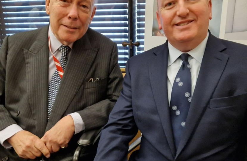 Mark Pritchard and Baron Julian Fellowes