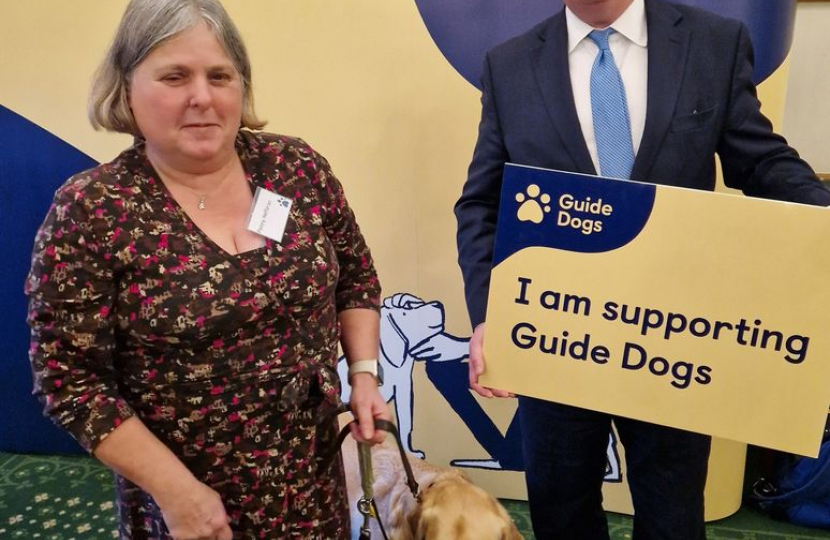 Mark Pritchard MP Guide Dogs UK