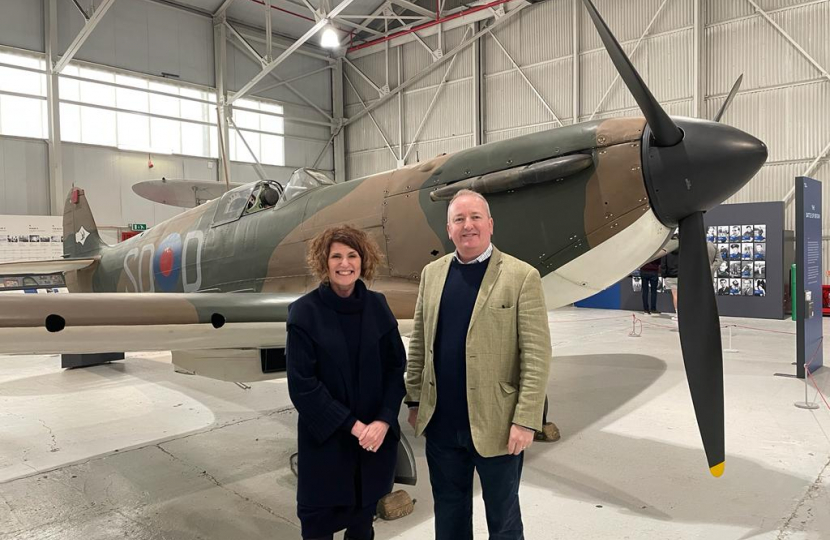 Mark Pritchard MP RAF Cosford Museum