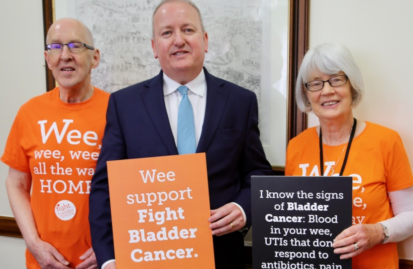 Mark Pritchard MP Fight Bladder Cancer