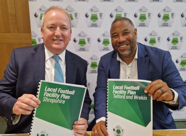 Mark Pritchard MP and John Barnes