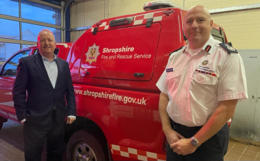 Mark Pritchard MP Newport Fire and Rescue Service