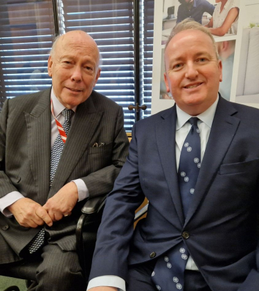 Mark Pritchard and Baron Julian Fellowes