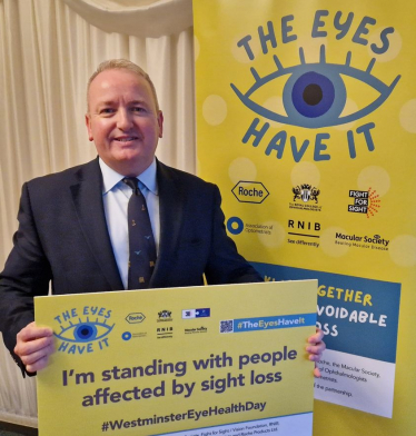 Mark Pritchard MP and The Eyes Have It Campaign