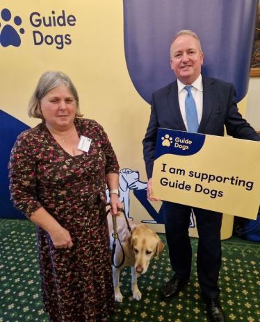 Mark Pritchard MP Guide Dogs UK