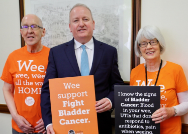 Mark Pritchard MP Fight Bladder Cancer