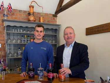 Mark Pritchard MP Wrekin Spirit Distillery