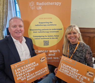 Mark Pritchard MP Radiotherapy UK